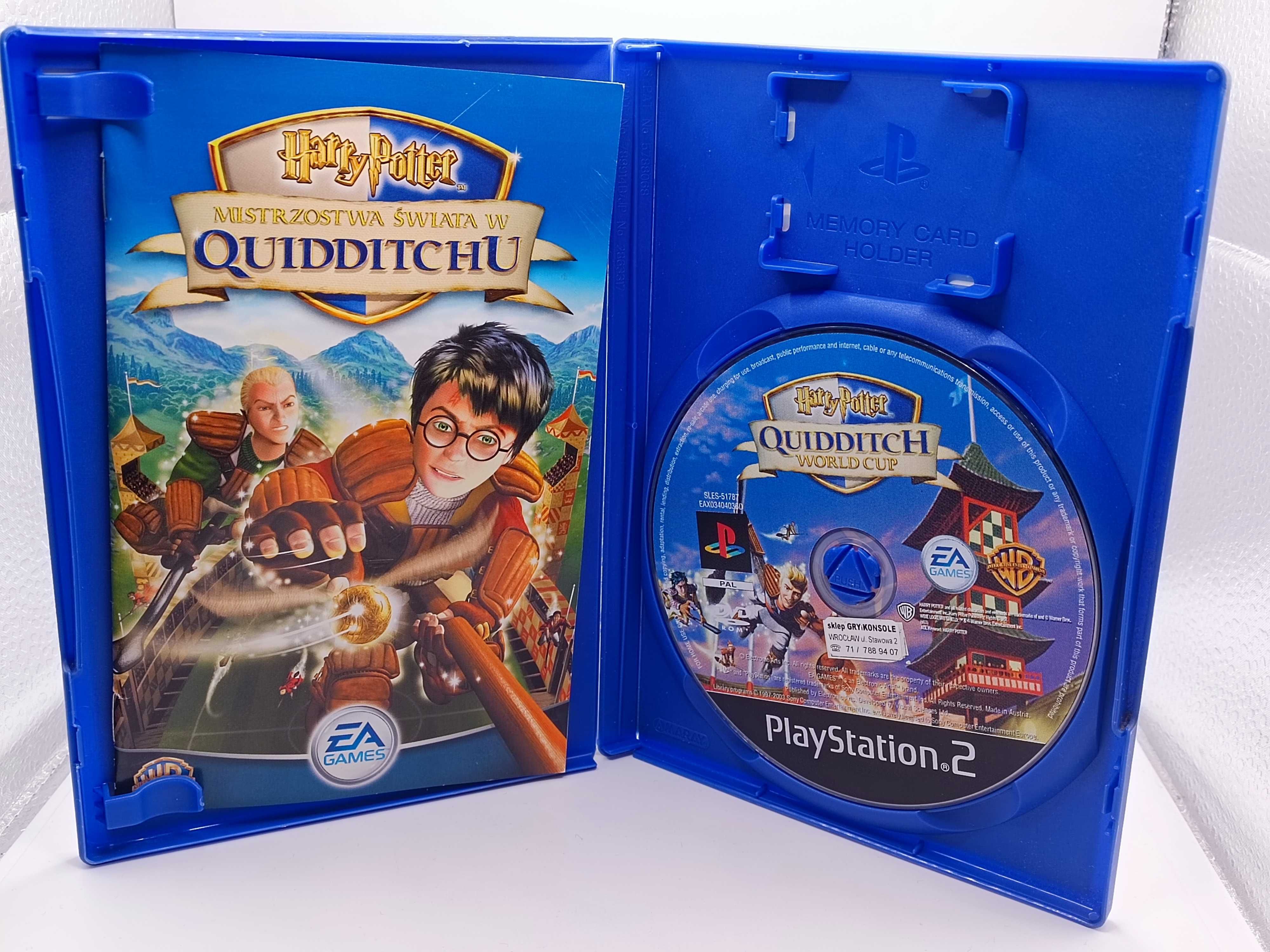 GRA Harry Potter Mistrzostwa Świata W Quidditchu NA PS2 3905/09