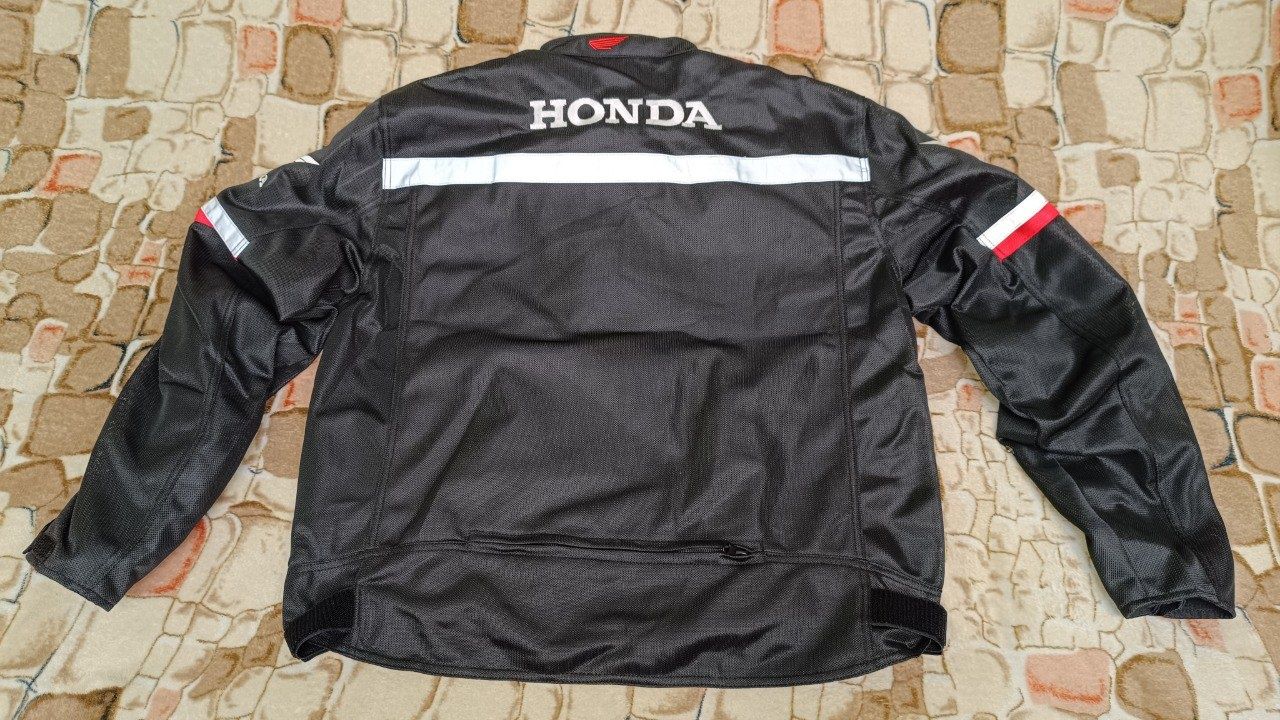 Мото куртка з захистом защитой Honda хонда байкер