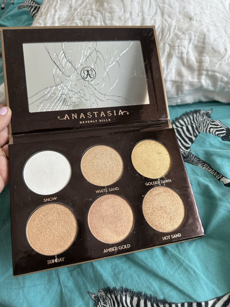 Malowanie Anastasia Beverly Hills rozświetlacze