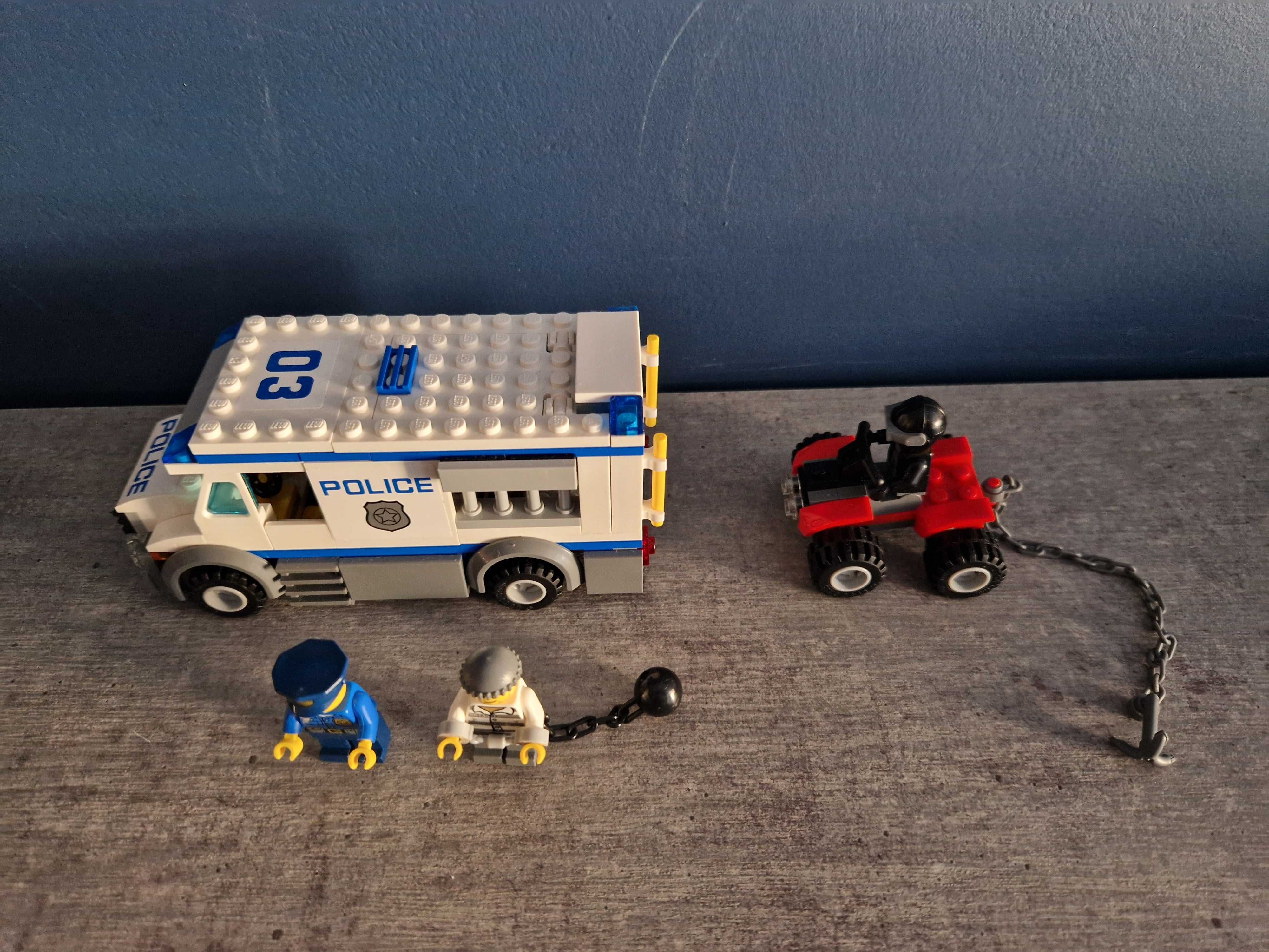 Klocki LEGO City 60043 Policja jak na zdjęciach.