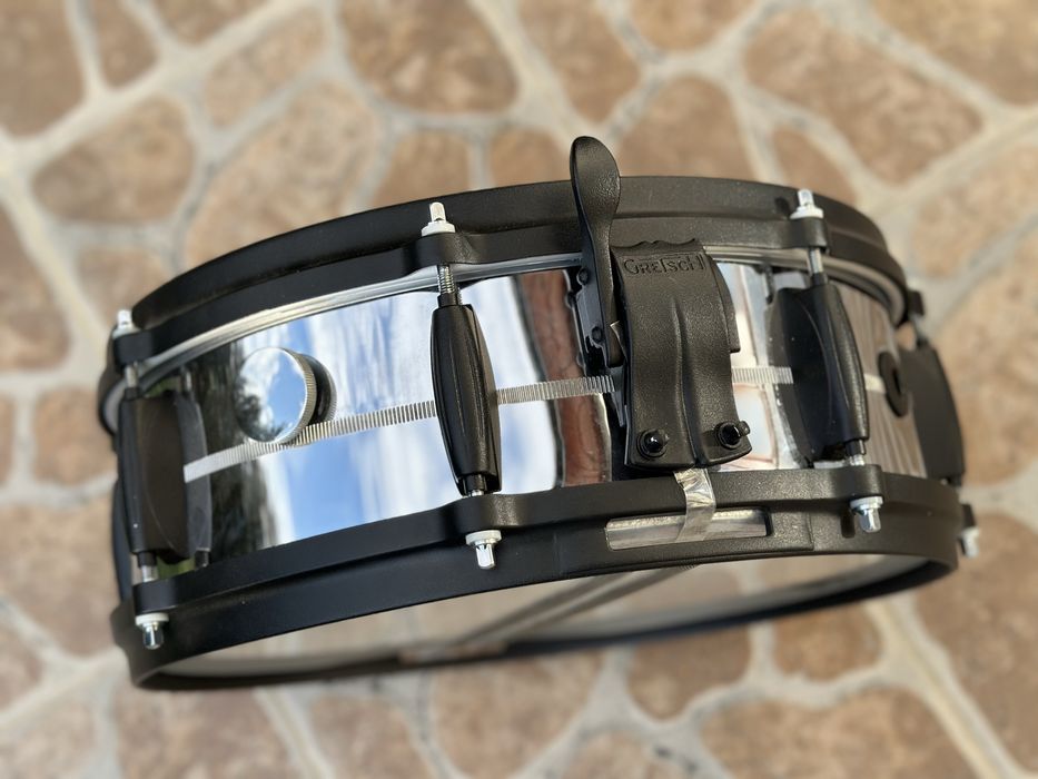 ++ GRETSCH USA Custom COB Brass 14x5 werbel - PERKUSJA vintage ++