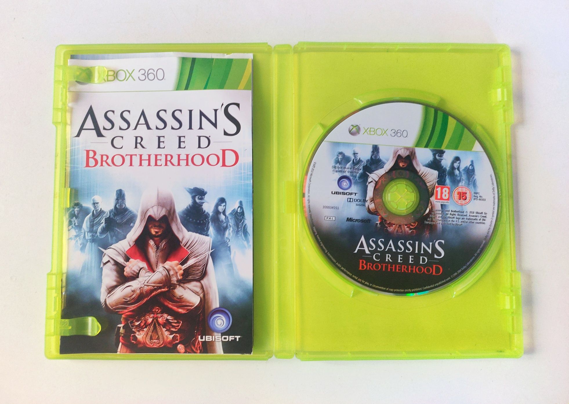 Assassin's Creed Brotherhood - special edition Xbox 360 gra 15+