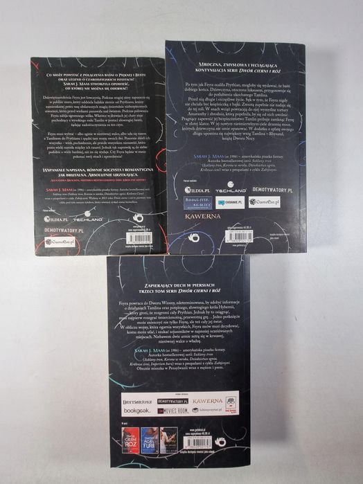 Dwór Cierni i Róż 1-3 / Skrzydeł i Zguby / Mgieł i Furii / Maas