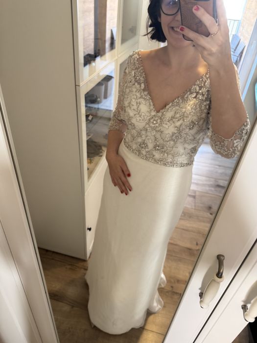 Suknia ślubna - marka Ronald Joyce.