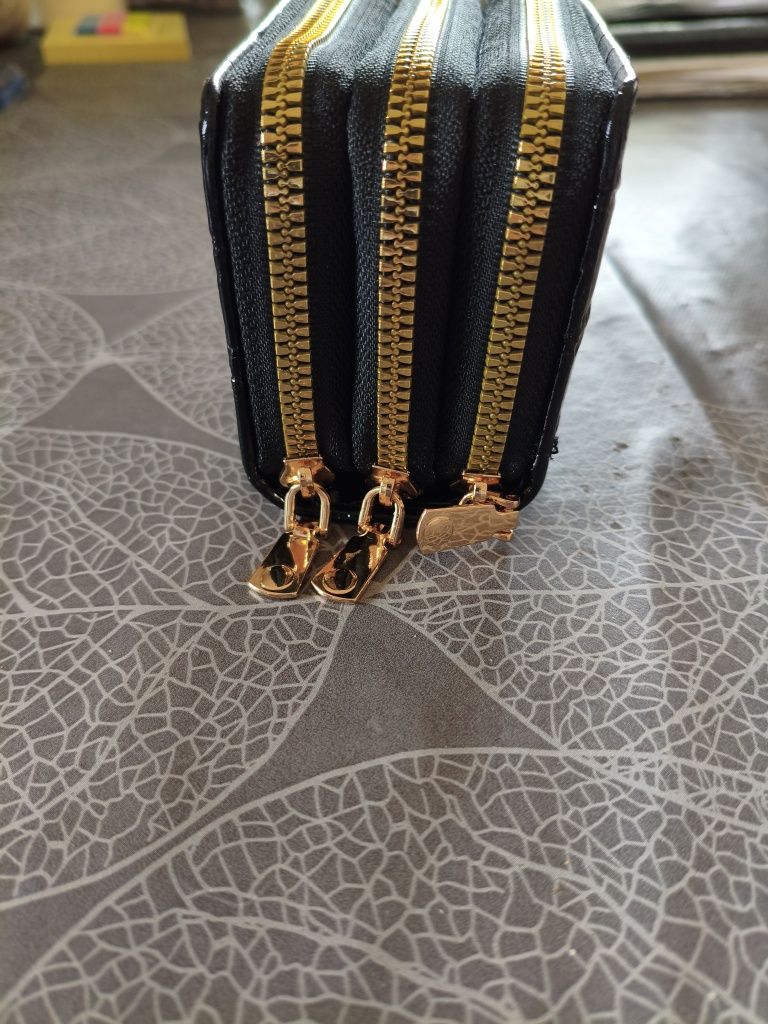 Mini carteira preta