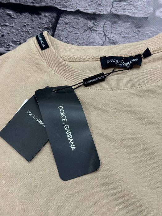 ЖЕНСКИЙ СВИТШОТ брендовая кофта бежевый цвет 100% котон Скидка осень