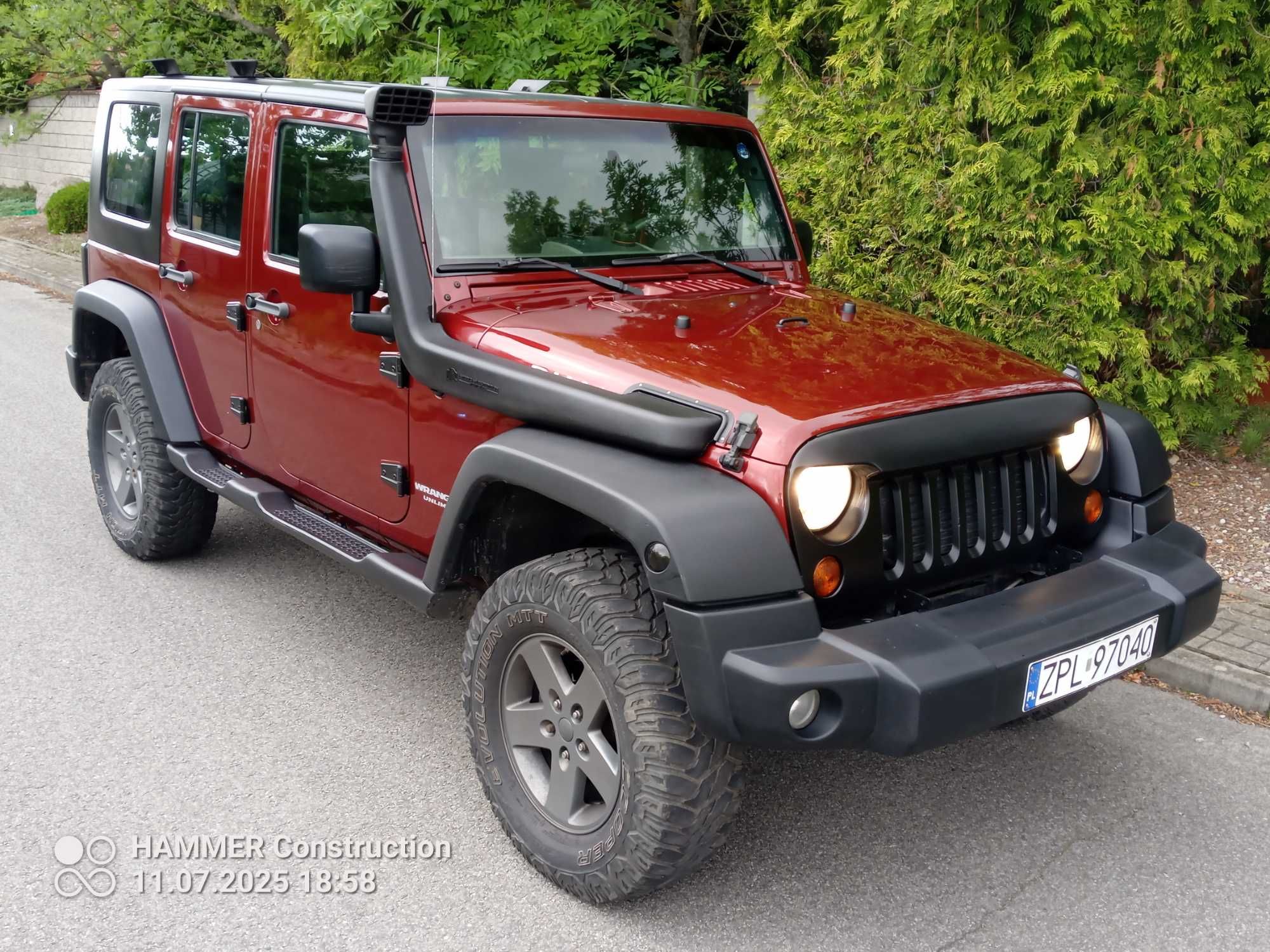 Jeep Wrangler RUBICON JK salon PL 2,8 CRD automat 4X4 hak LIFT zamiana