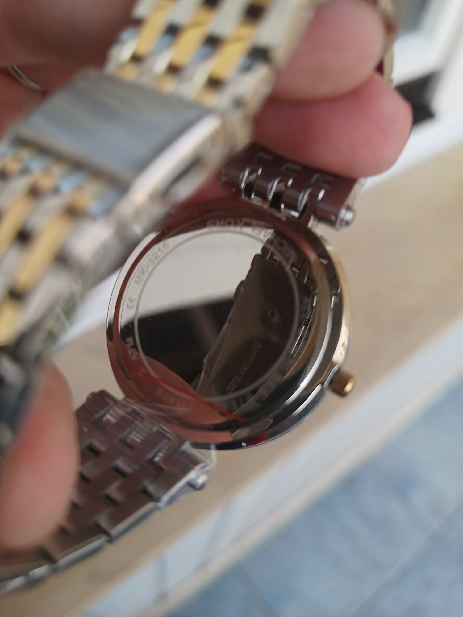 Zegarek męski Michael Kors srebro złoto