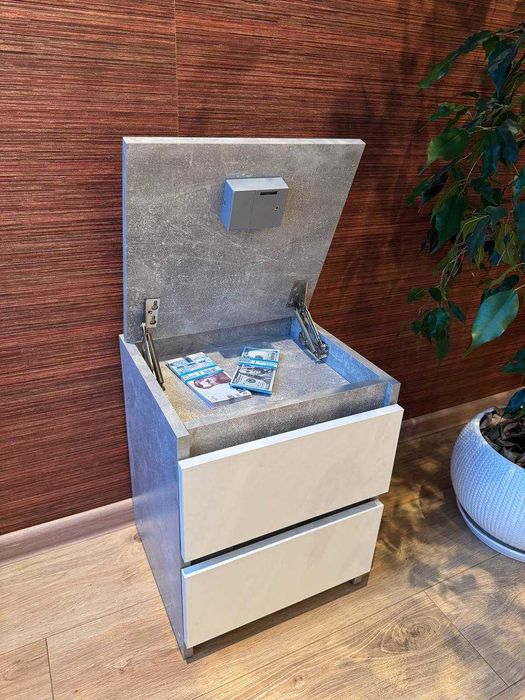 Прикроватная тумба "Скарбниця".Приліжкова тумба,меблі для спальні.Сейф