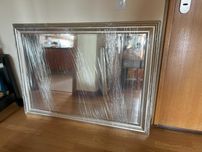 IKEA espelho Levanger (prata, 94 x 130)