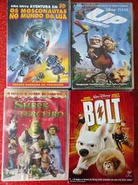 DVDs animação infantil