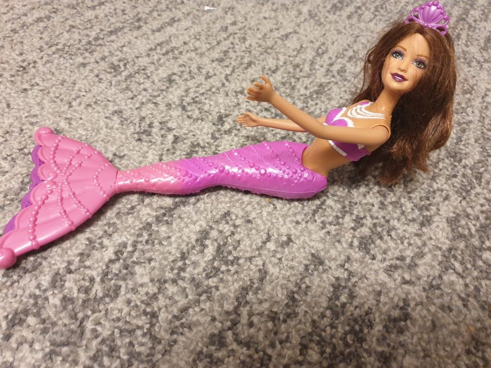 Barbie: Perłowa księżniczka - perłowa syrenka - fioletowa