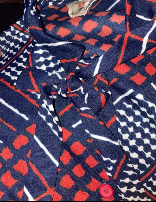 Sukienka vintage PRL stan idealny lata 60 r.38