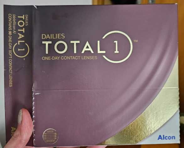 Lentes Dailies Total1 PWR: +2.75, BC: 8.5 , Dia 14.10