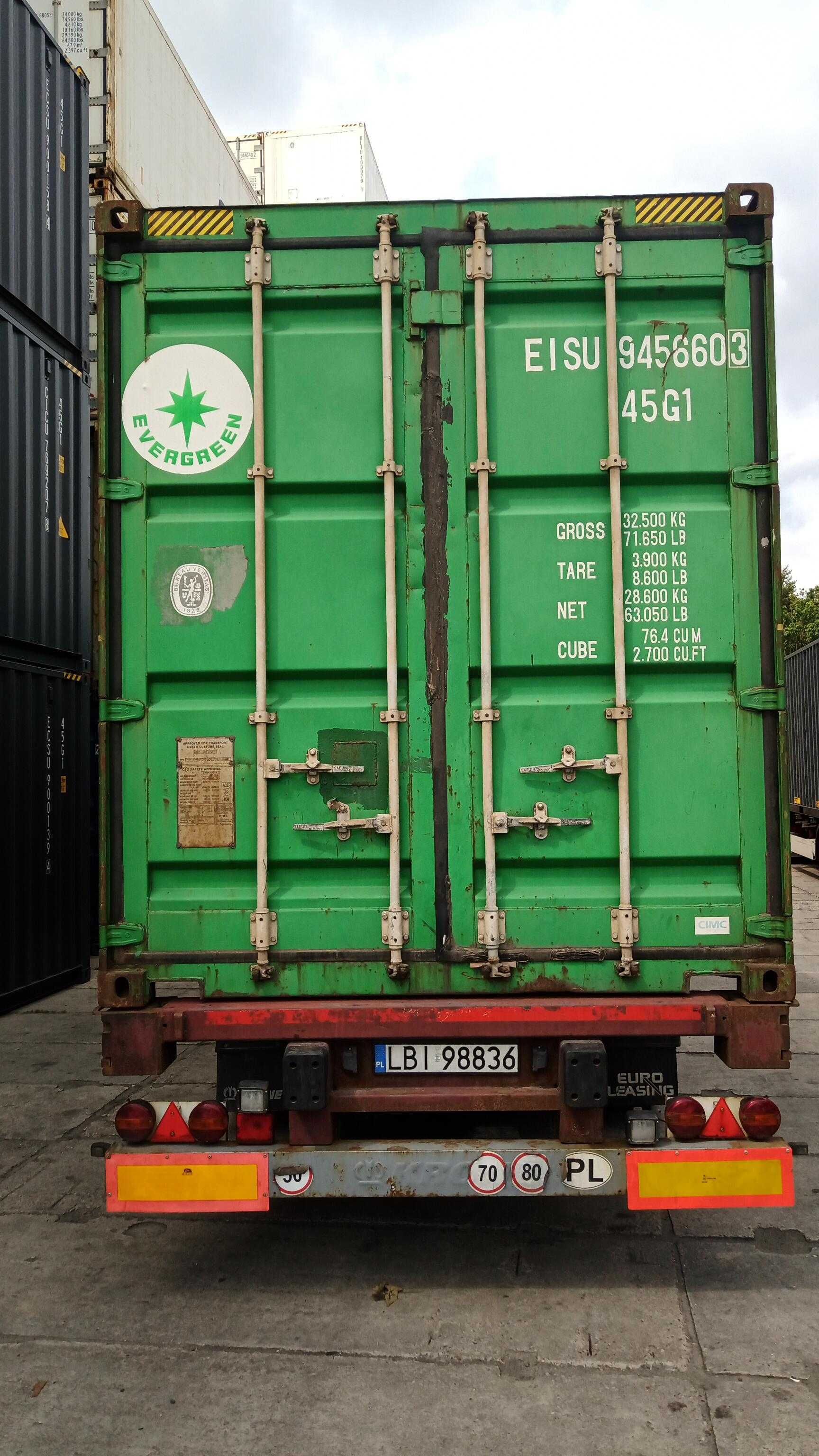 Kontener  magazynowy morski 12 m / 40 HC