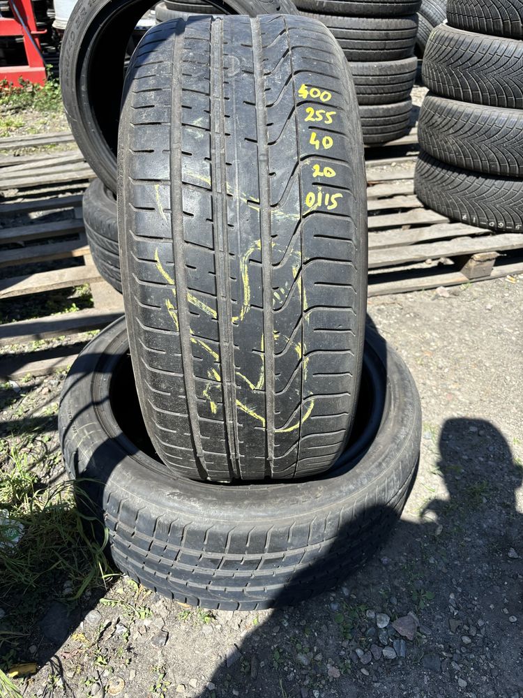 255/40 R20 letnie 2szt Pirelli 6mm montaz wysylka