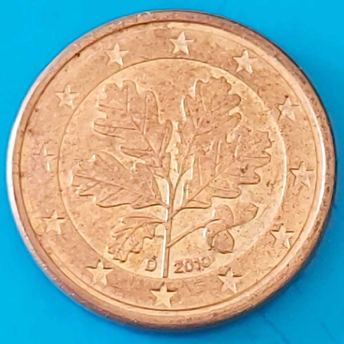 1 Cêntimo de 2010 * D * da Alemanha