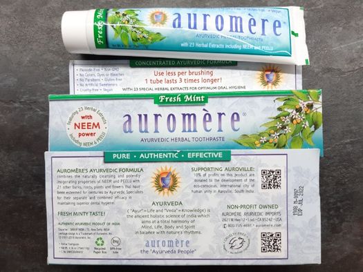 Auromere, Herbal Toothpaste (75 мл), зубная паста, зубна паста