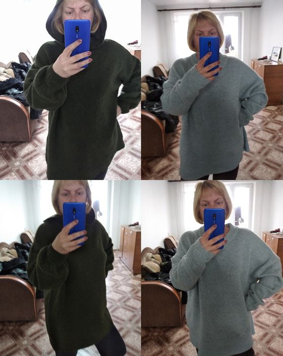 Свитер кофта великого розміру жіноча. Батал.