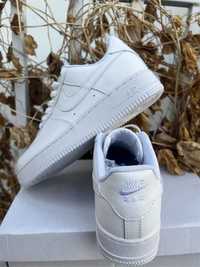 Nike Air Force Pure White Trwała moda 40 jardów