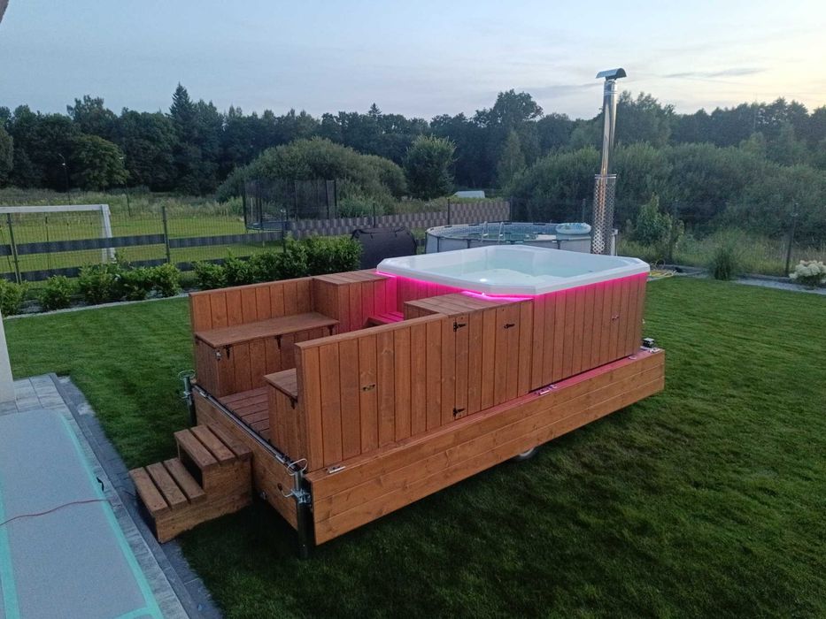 Mobilna Balia Jacuzzi / Wynajem / Dostawa pod dom