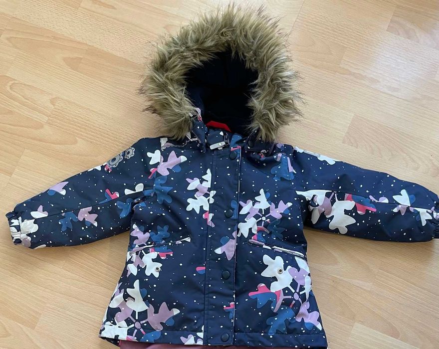 Куртка для дівчинки Reima чудовий стан-86см