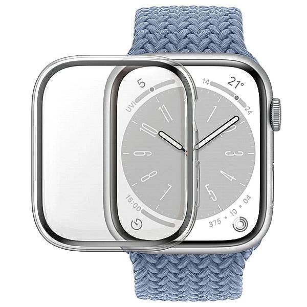 Etui PanzerGlass Full Body na Apple Watch 7/8/9/41mm - przezroczyste