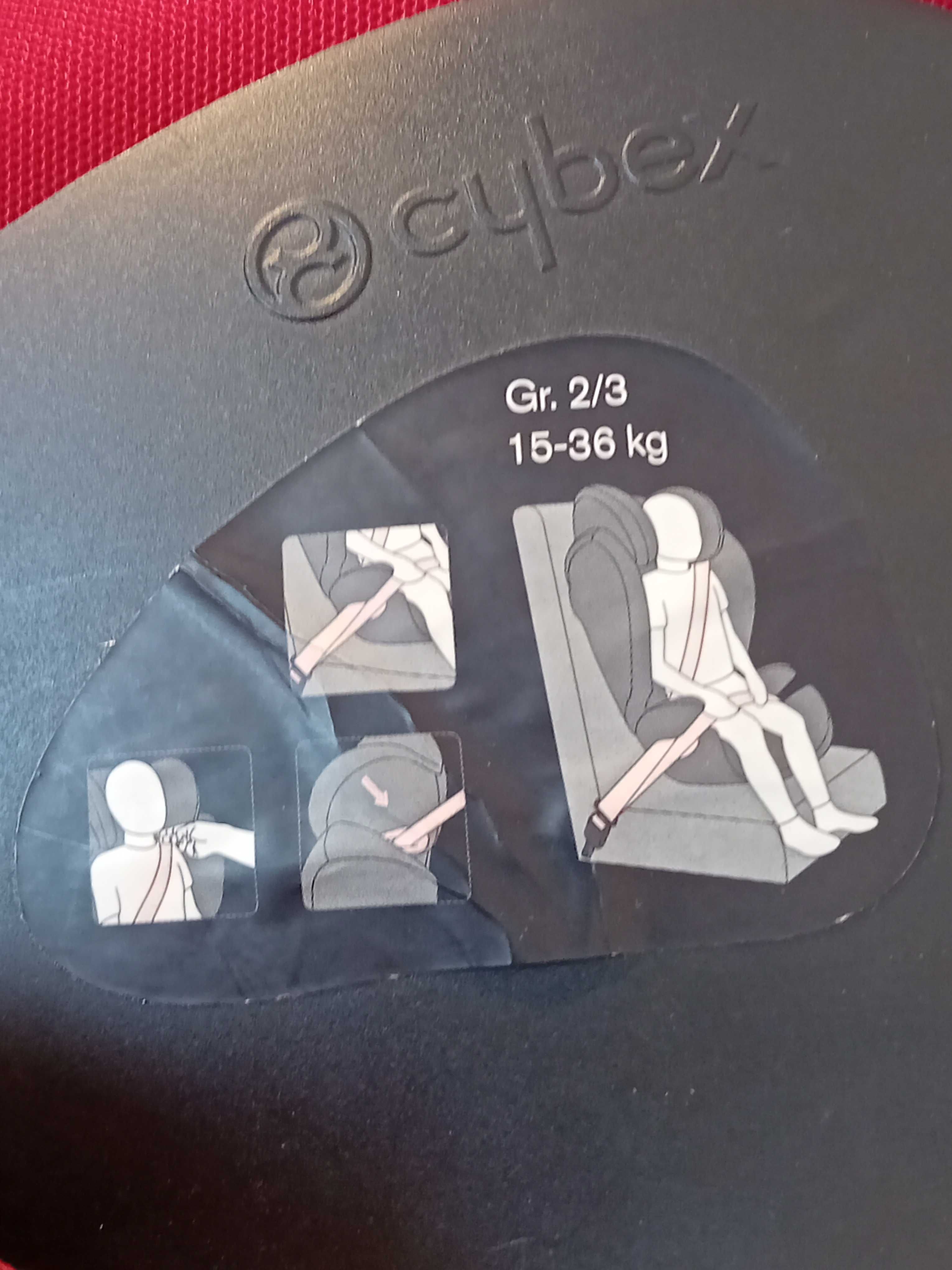 Cybex Solution M-Fix SL Nagradzany fotelik 15-36kg ISOFIX