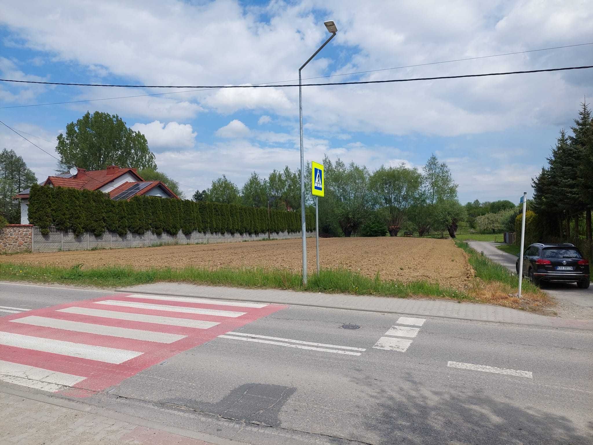 Wynajmę działkę Modlnica 1500m2