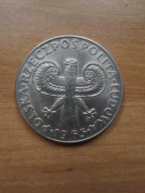 Moneta 10zł, 1965 rok, Kolumna Zygmunta