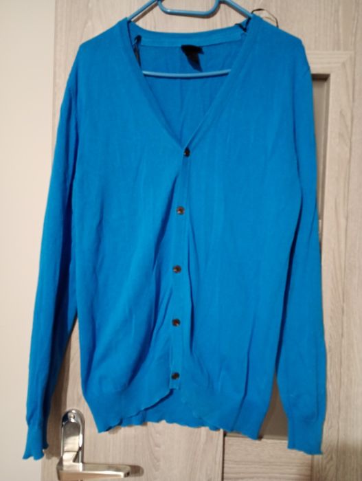 Rozpinany sweter męski