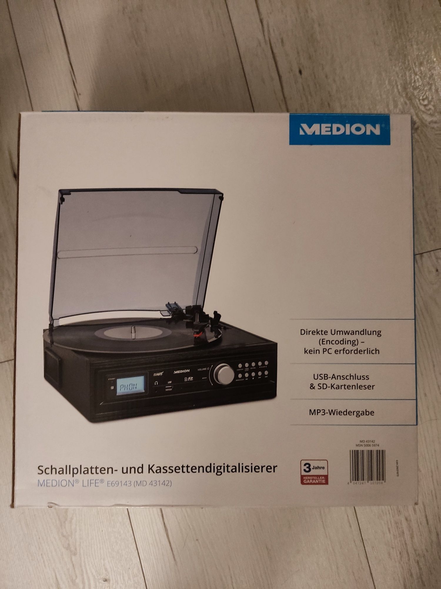 Adapter MEDION Gramofon