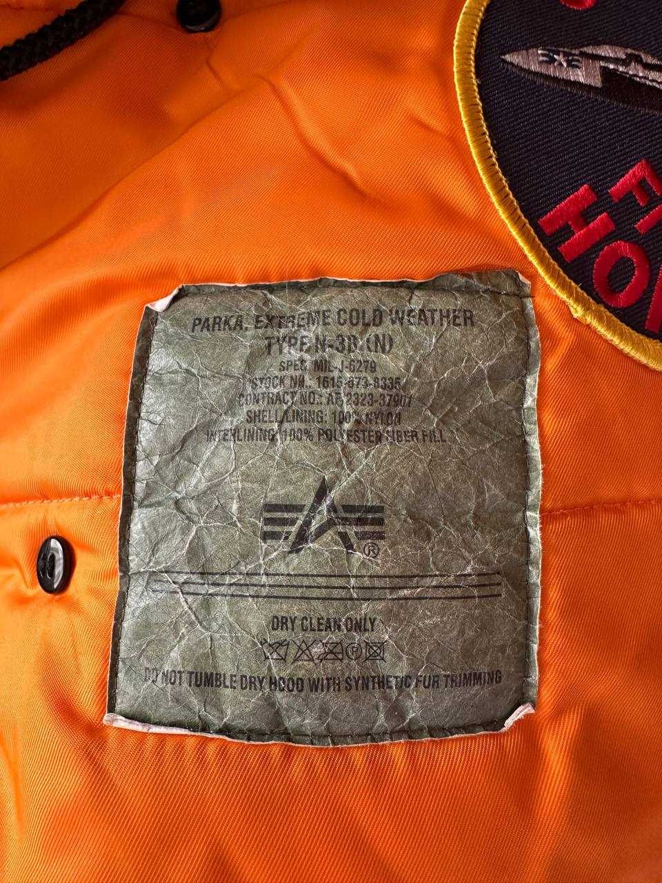 Продам оригінальну парку Alpha Industries N-3B