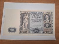 Banknot 20 złotych z 1936 roku