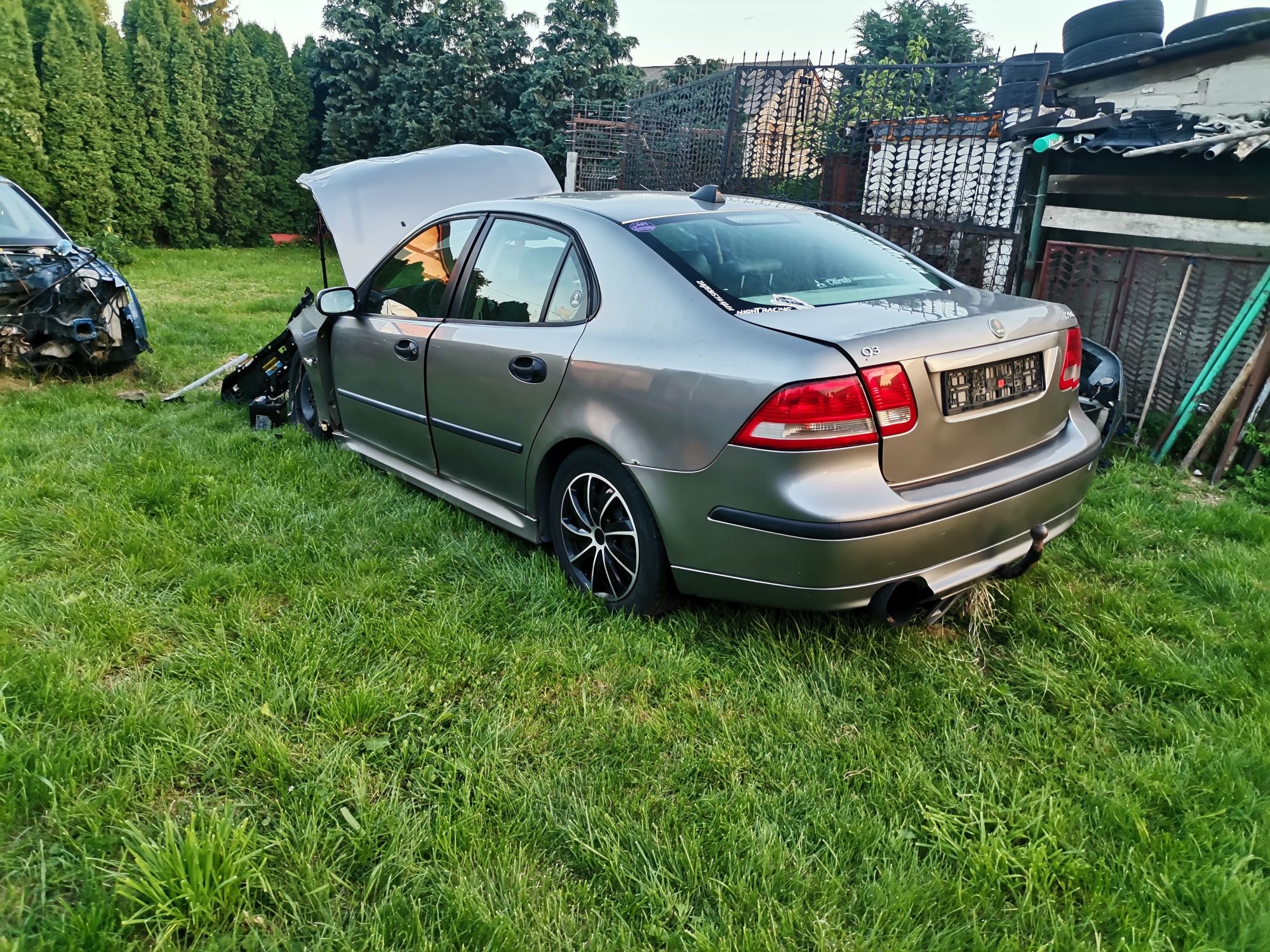 Saab 9-3 silnik słupek b207 z20net skrzynia czesci