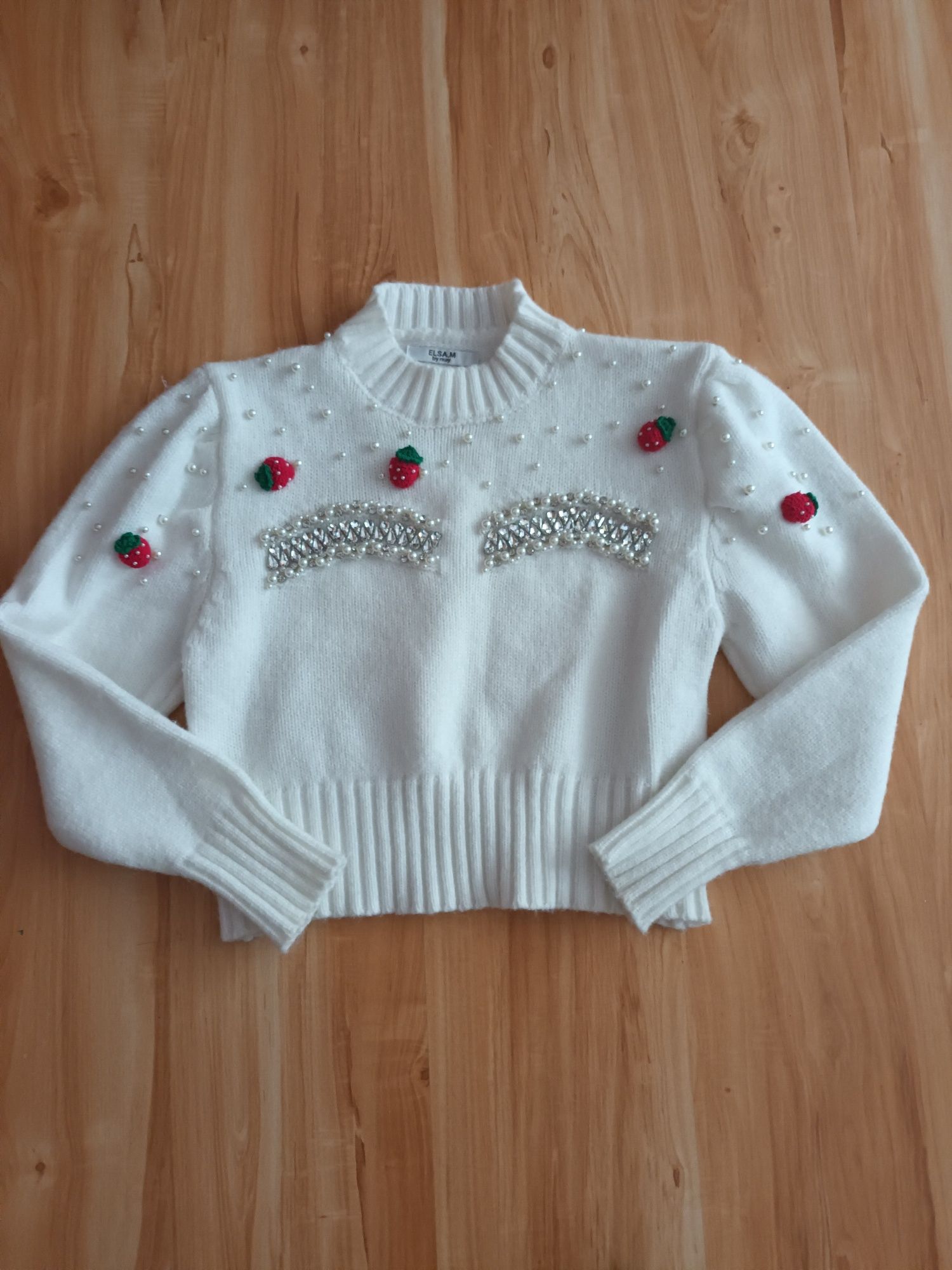 Sweterek cyrkonie Elsa m by may