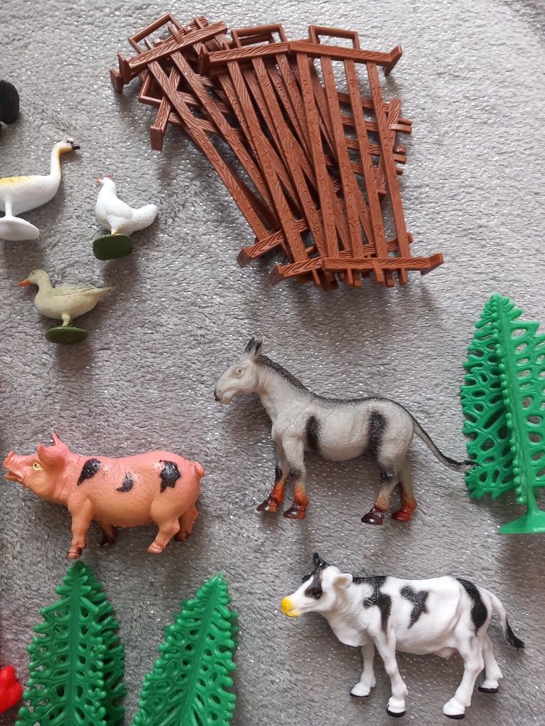 Smiki farma z zwierzętami figurki zwierząt