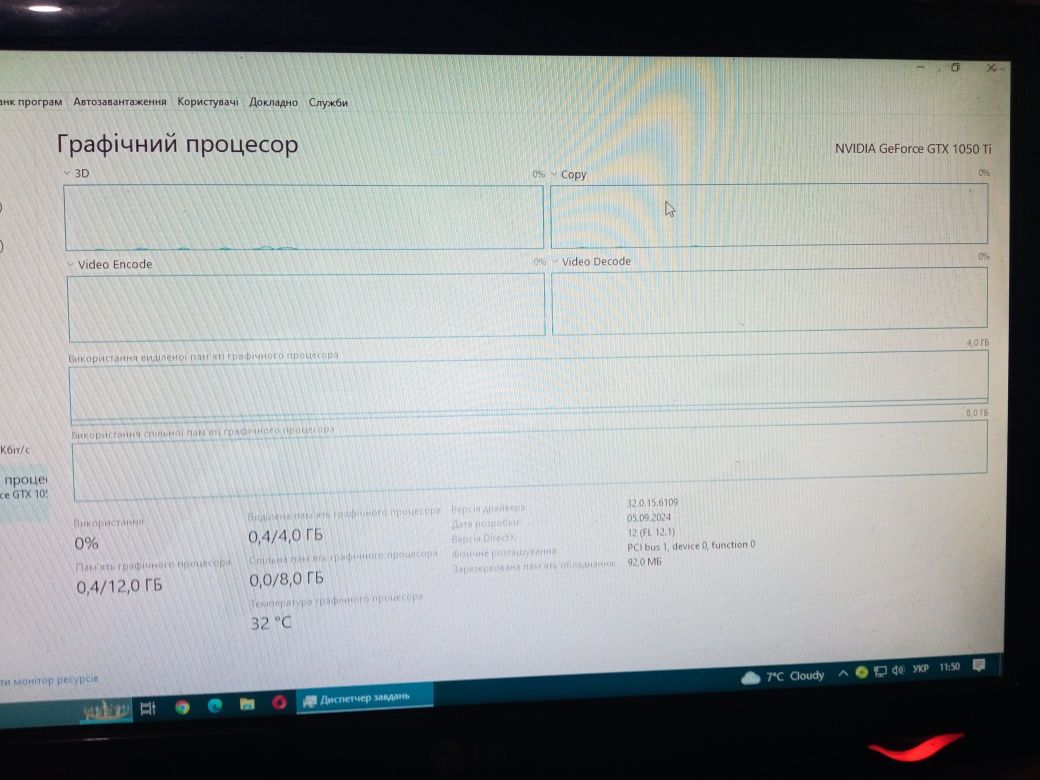 Gtx 1050 ti 4gb gddr 5