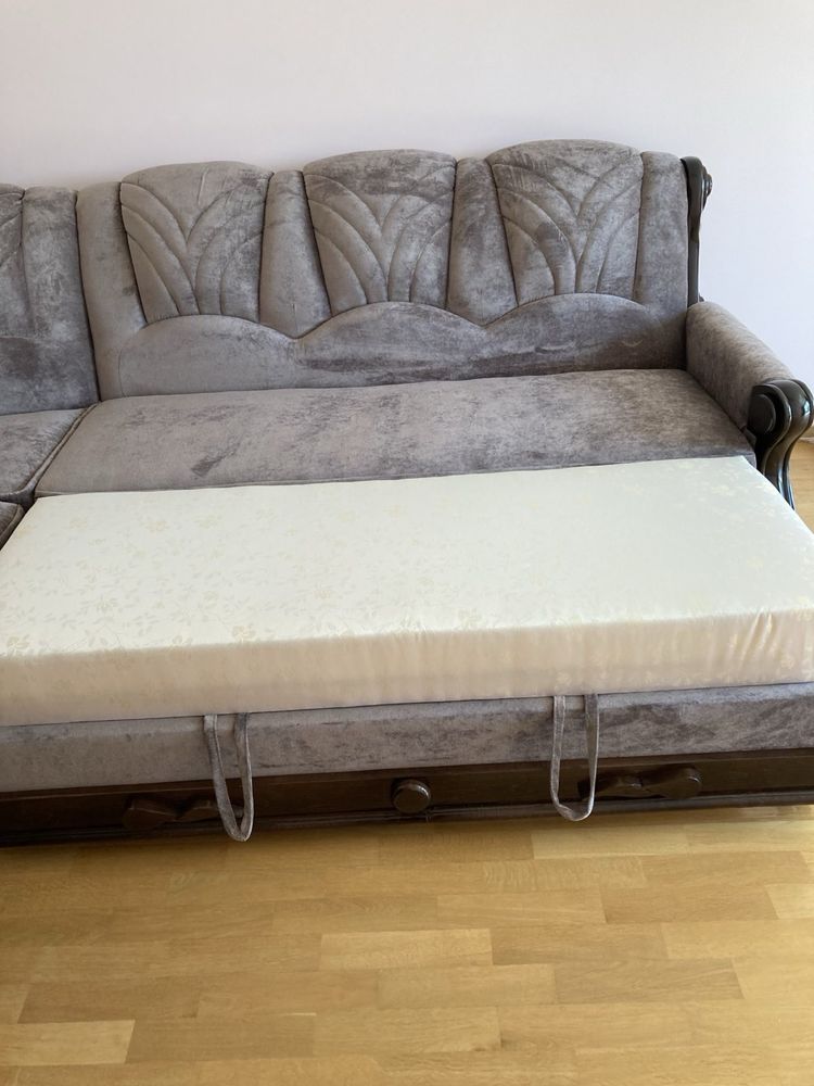 Кутовий диван(бархат)