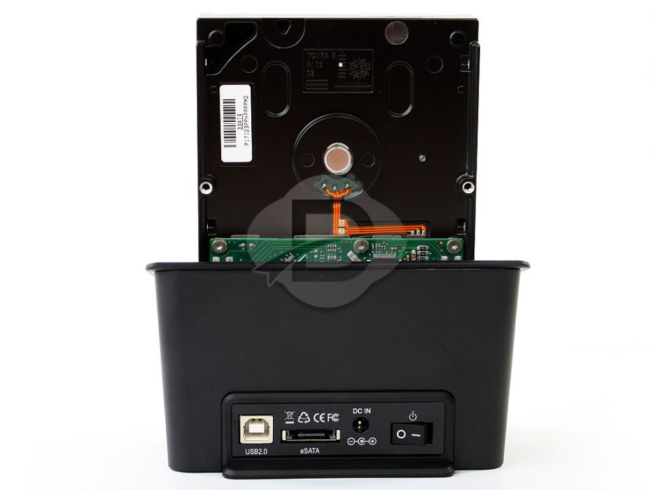 Док-станция Welland для HDD 2.5"/3.5" USB2.0/eSATA