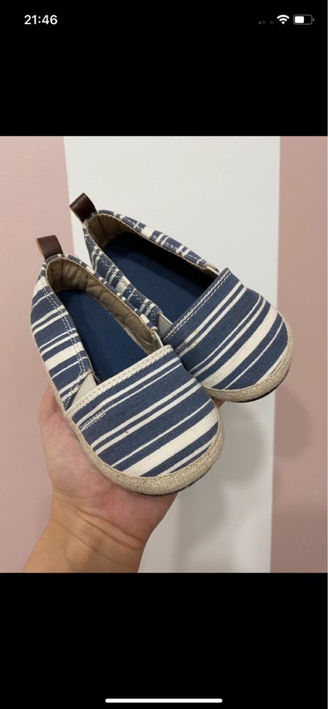 Balerinki espadryle H&M