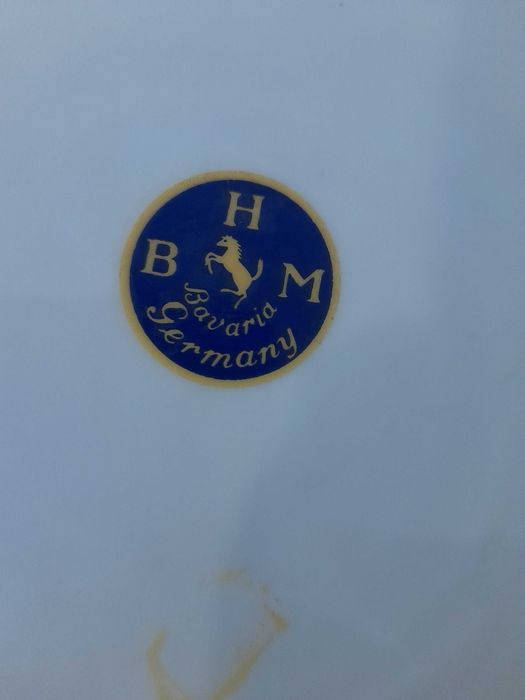 Prato em porcelana da Bavaria