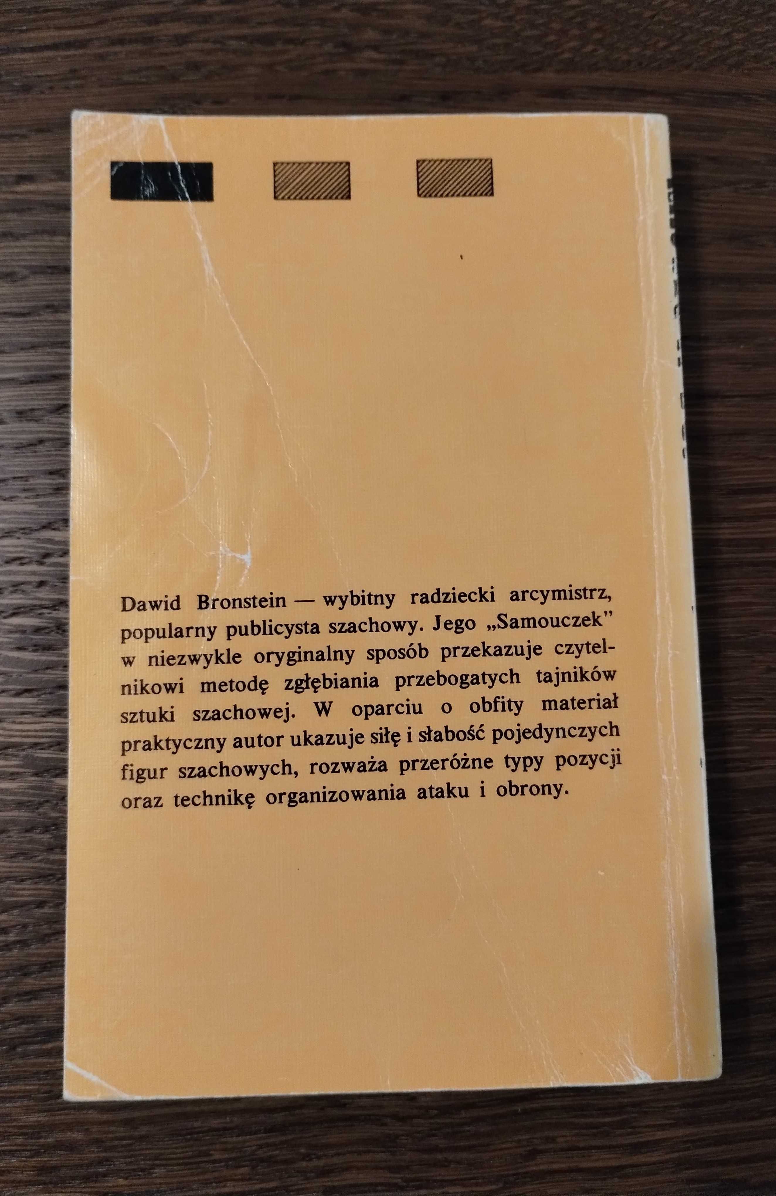 Książka "Gra w szachy. Samouczek" Dawid Bronstein 1989