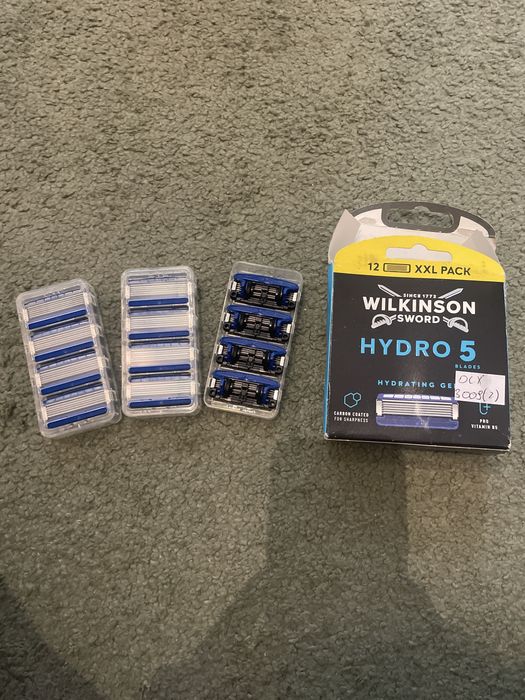 Wilkinson hydro5 wkłady ostrza wymienne 12szt 3009(1)