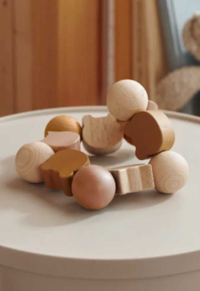 NOVO Chocalho / Roca Liewood Allie Rattle Tuscany Rose 1447