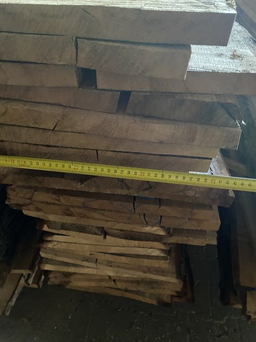 Tarcica dębowa sucha 28/52 mm bale deski