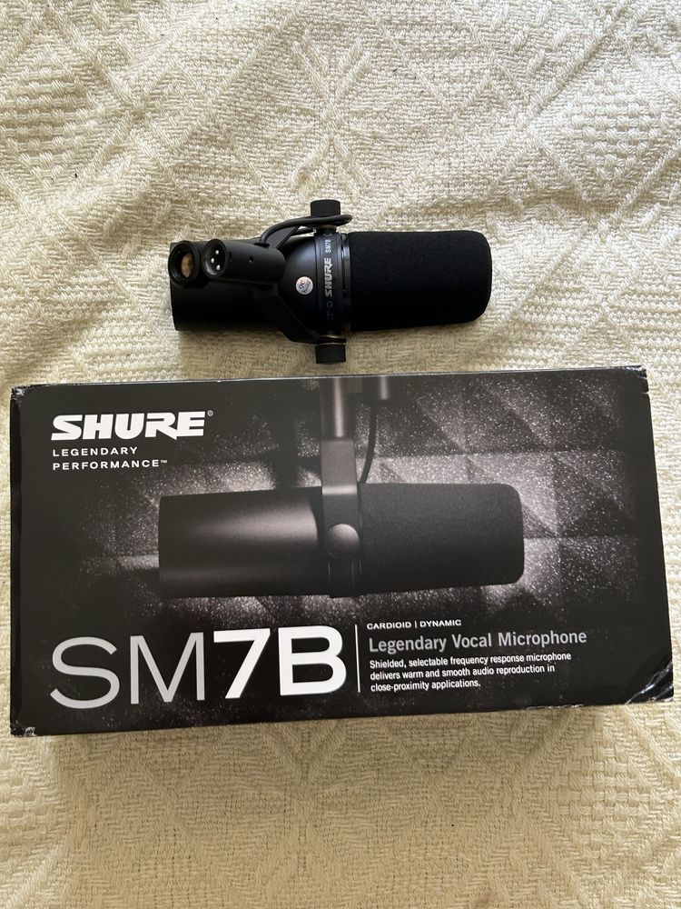 Shure SM7B mikrofon - stan idealny