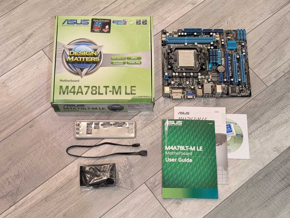 Asus M4A78LT-M LE, socket AM3, 2xDDR3, PCIe 2.0 x16, LAN, AMD GPU