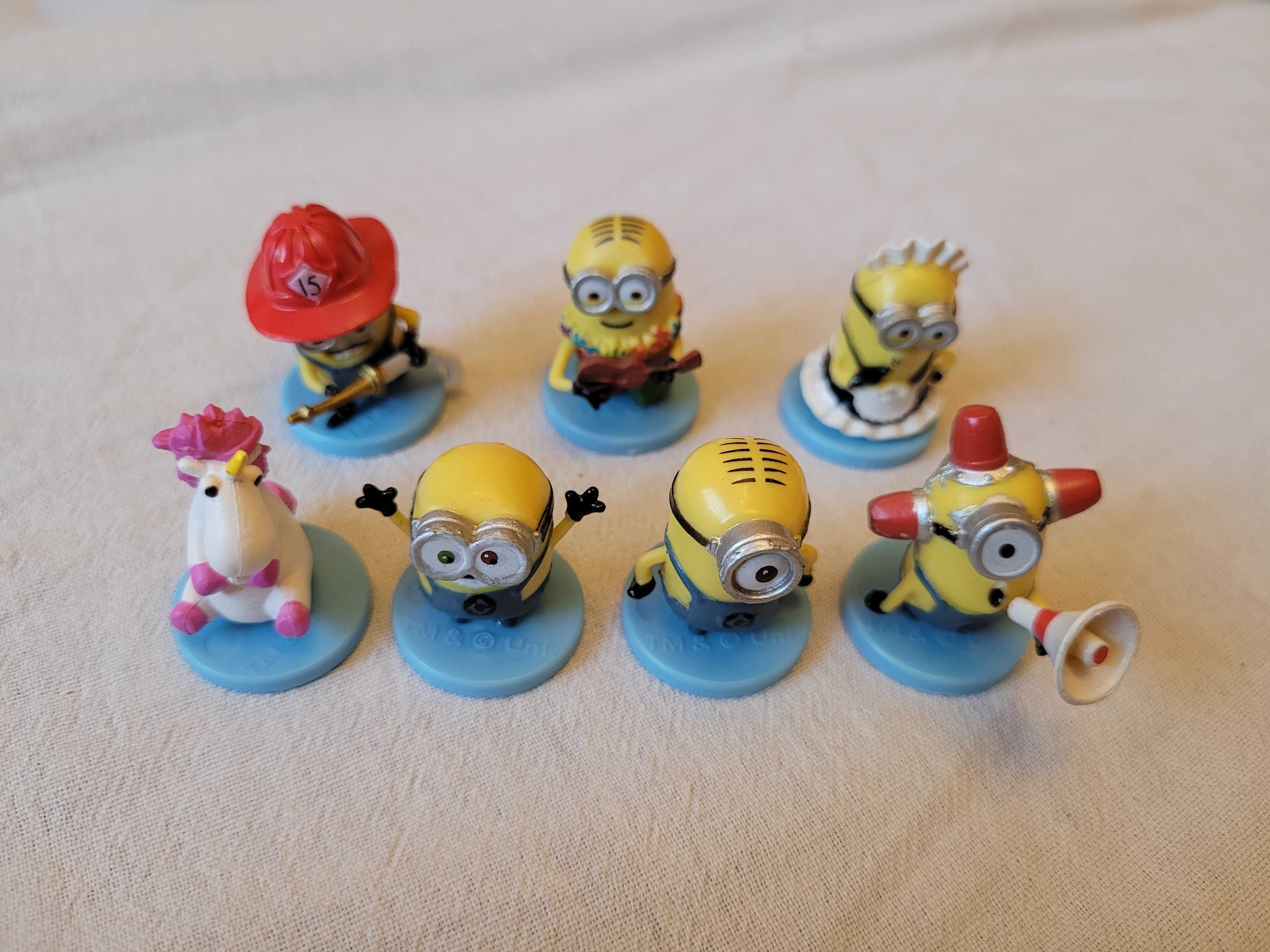 Zestaw figurek Minionki, figurki, zabawki, 7 sztuk