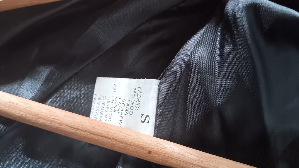 Ładna marynarka r.S, 15% wełny